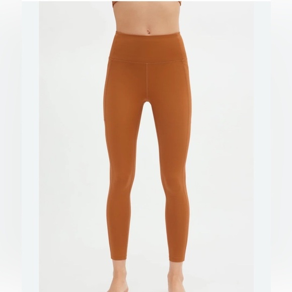 girlfriend collective Pants - GIRLFRIEND COLLECTION M Carmel woman Compression activewear yoga casual legging